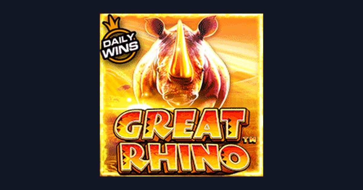 Great Rhino: Slot Pemula Mudah Dimainkan dengan Tips Spin Aman